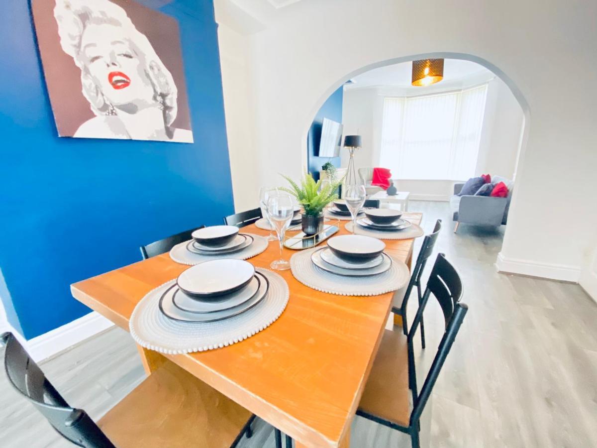 3 Bed Anfield House Close To Lfc Villa Liverpool Exteriör bild
